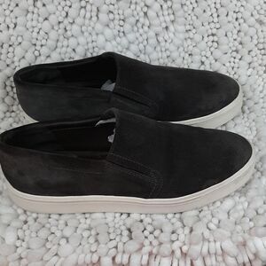 Vince Women's Bowen Suede Slip-On Sneakers Sz 9.5